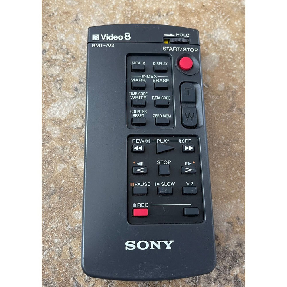 Sony RMT-702 Video 8 Camcorder Remote Control CCDTR2000 CCDTR700 CCDVX1 CCDVX3